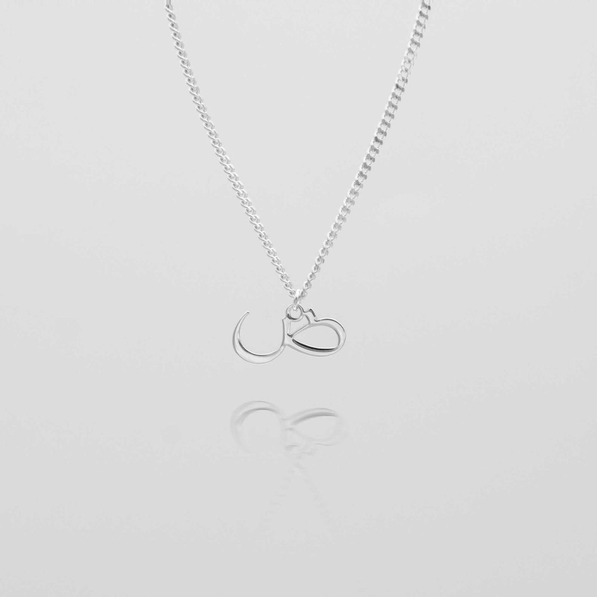 Arabic Initial Necklace - ISMI JEWELS