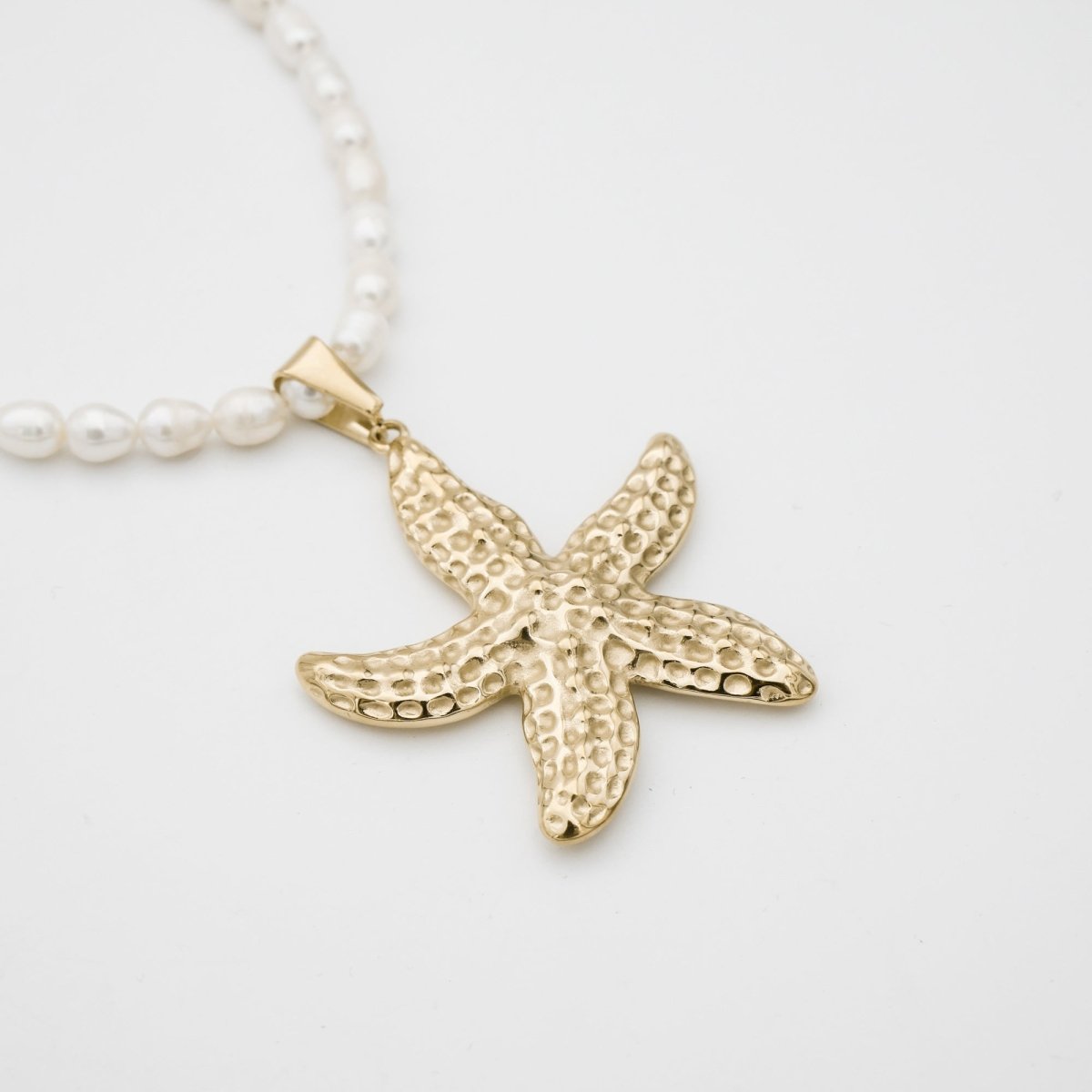 Ariel Starfish Pearl Necklace - ISMI JEWELS