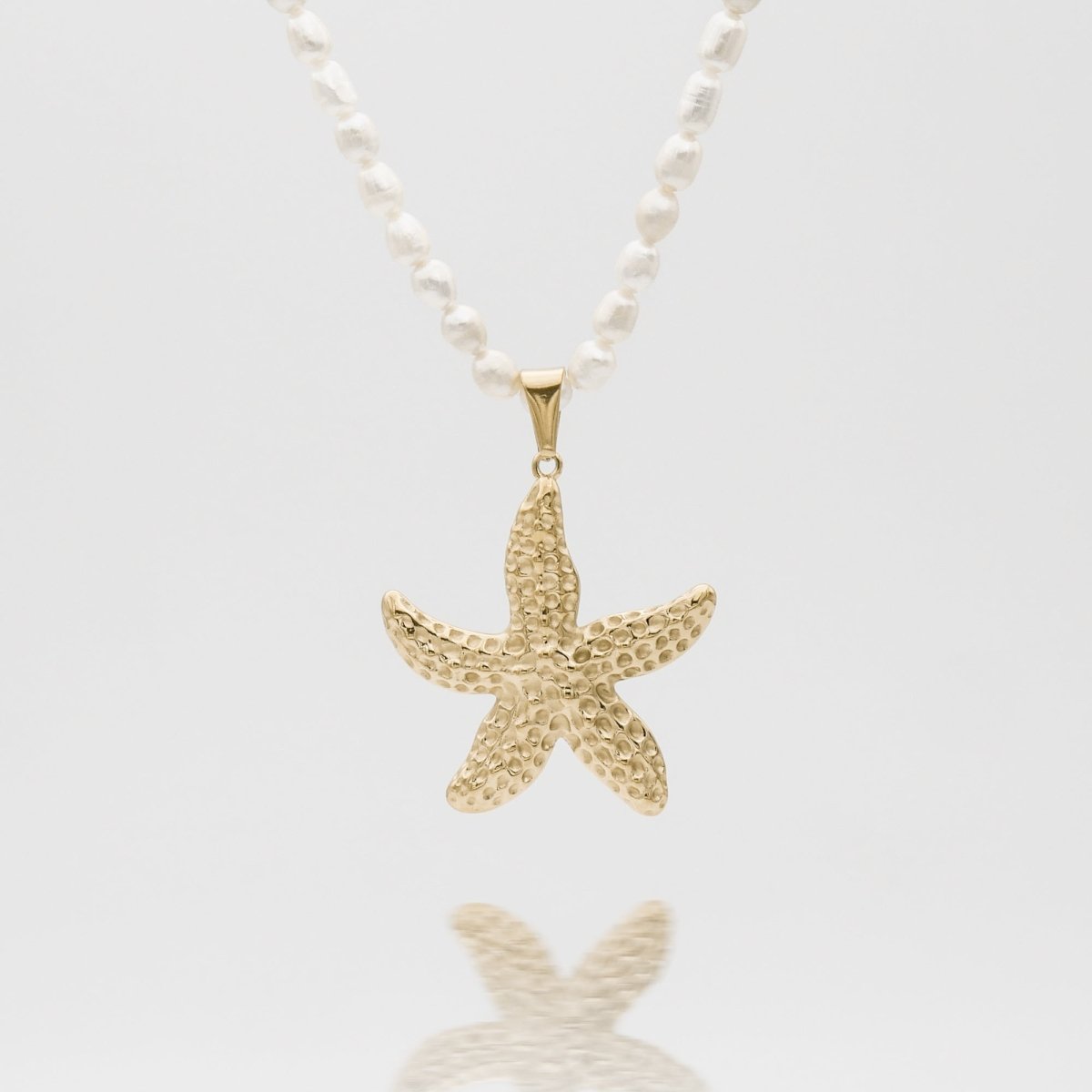 Ariel Starfish Pearl Necklace - ISMI JEWELS