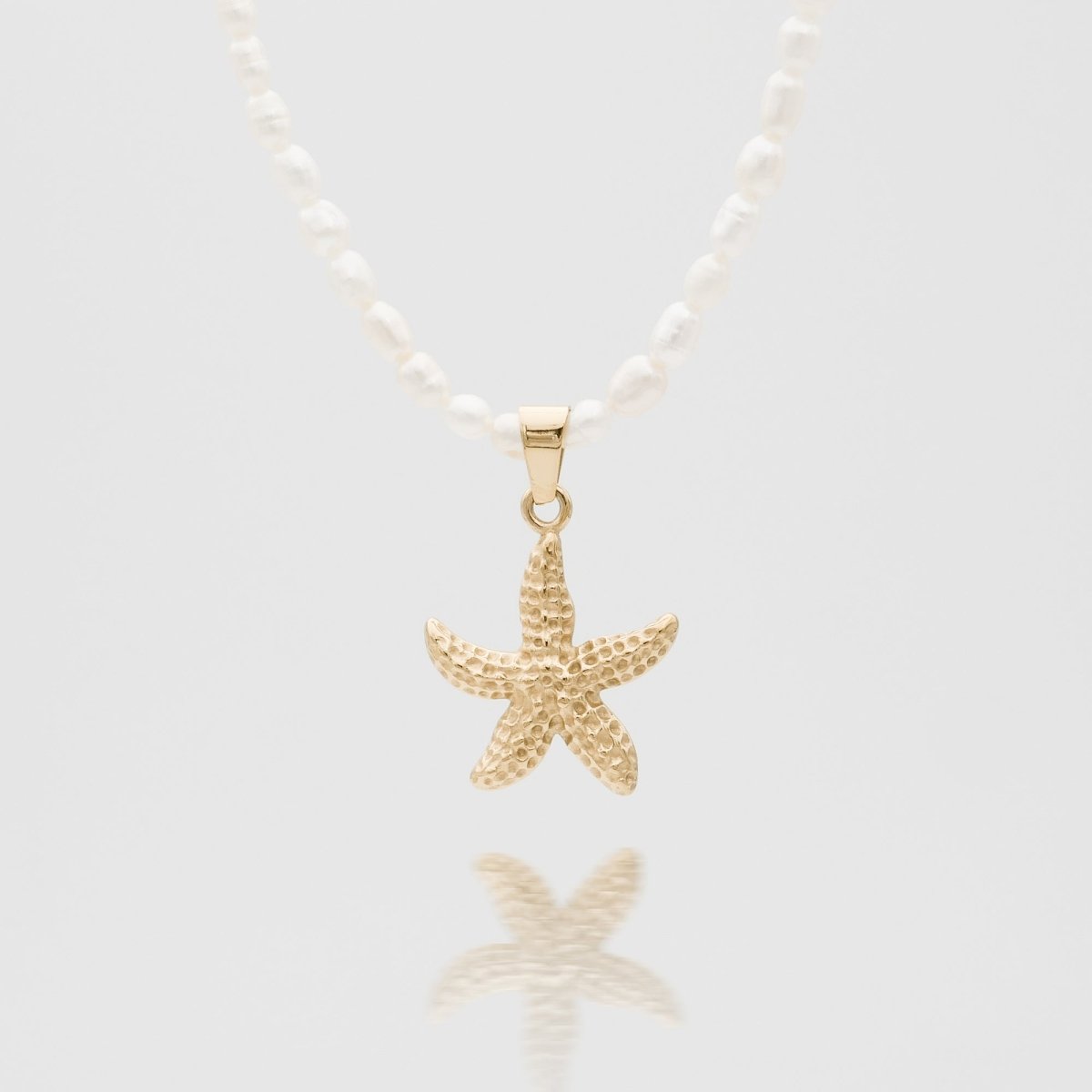 Ariel Starfish Pearl Necklace - ISMI JEWELS
