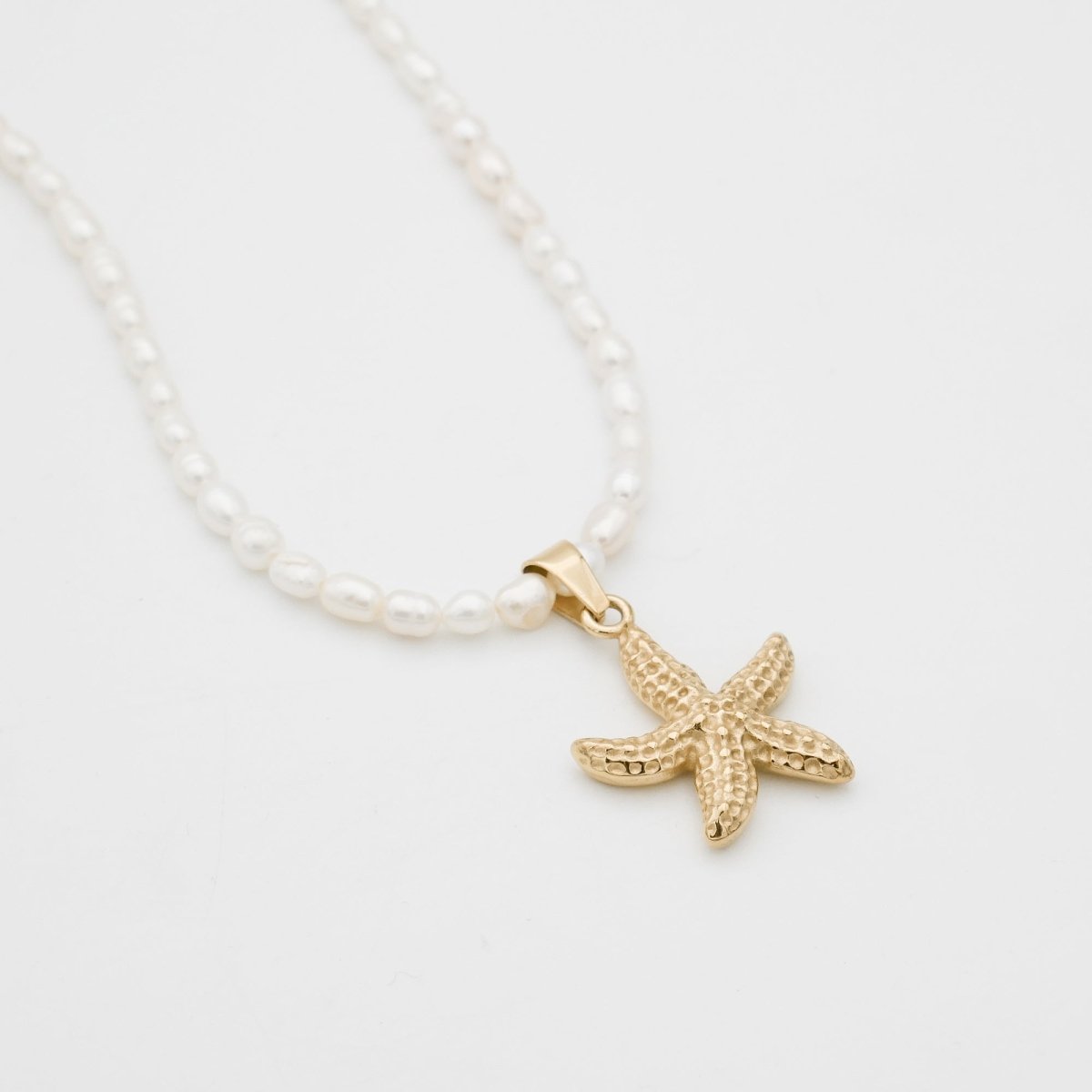 Ariel Starfish Pearl Necklace - ISMI JEWELS