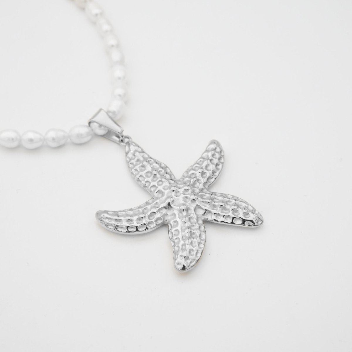 Ariel Starfish Pearl Necklace - ISMI JEWELS