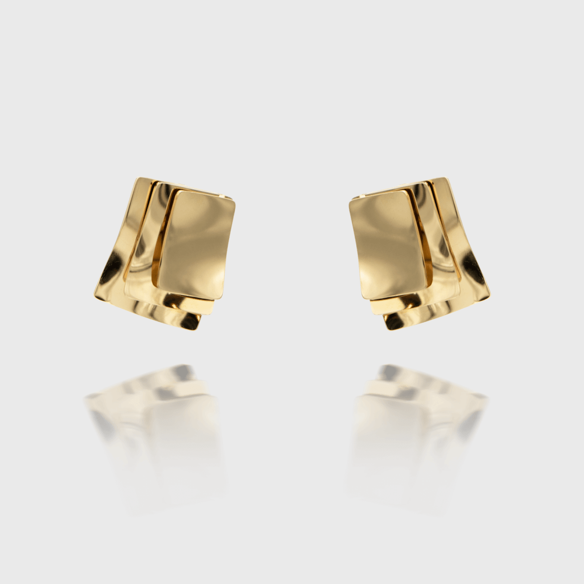 Arya Stacked Earrings - ISMI JEWELS