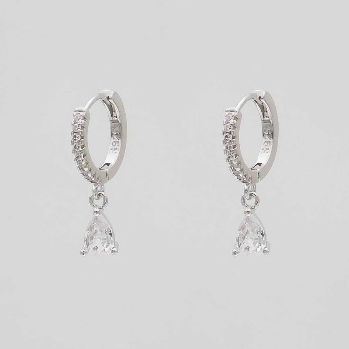 Aurora Gemstone Huggie Earrings - ISMI JEWELS