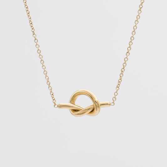 Ayla Knot Necklace - ISMI JEWELS