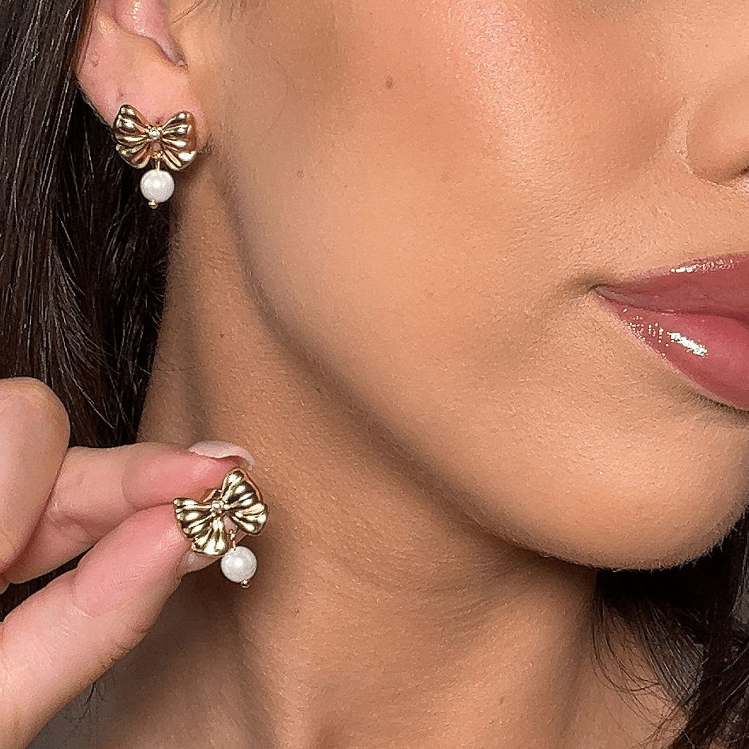 Bailey Bow Earrings - ISMI JEWELS