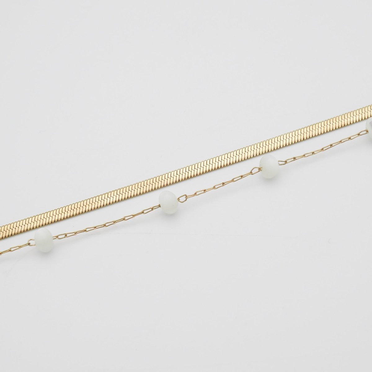 Bella Layered Anklet - ISMI JEWELS