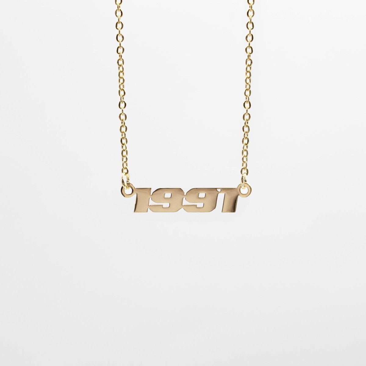 Birth Year Action Necklace - ISMI JEWELS