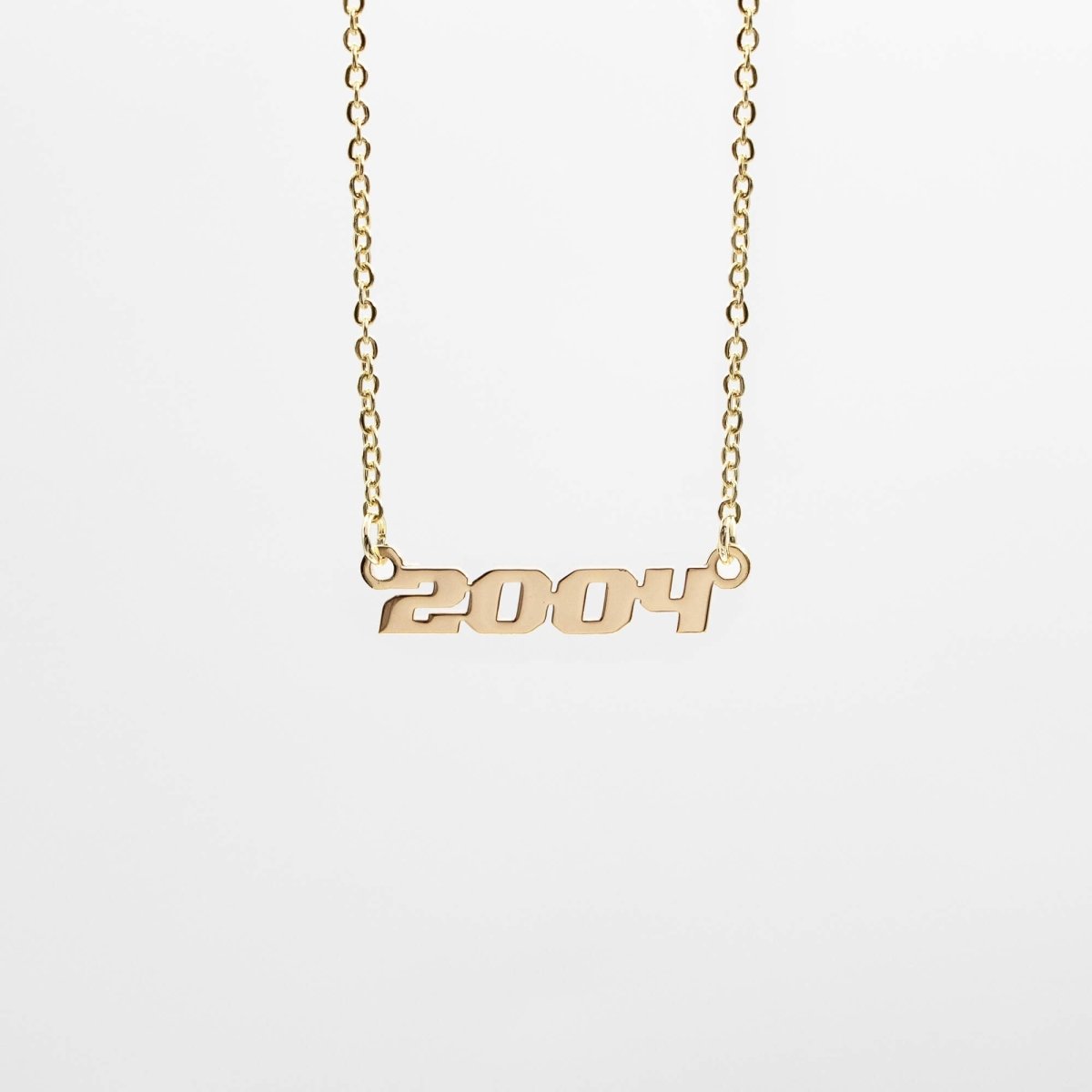 Birth Year Action Necklace - ISMI JEWELS