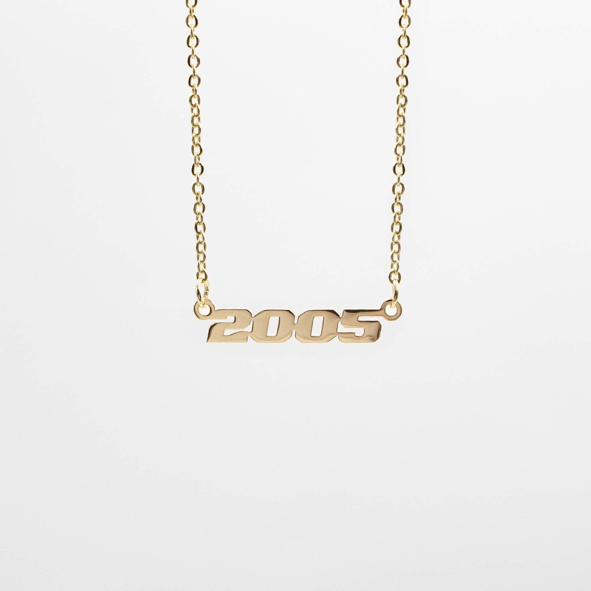 Birth Year Action Necklace - ISMI JEWELS