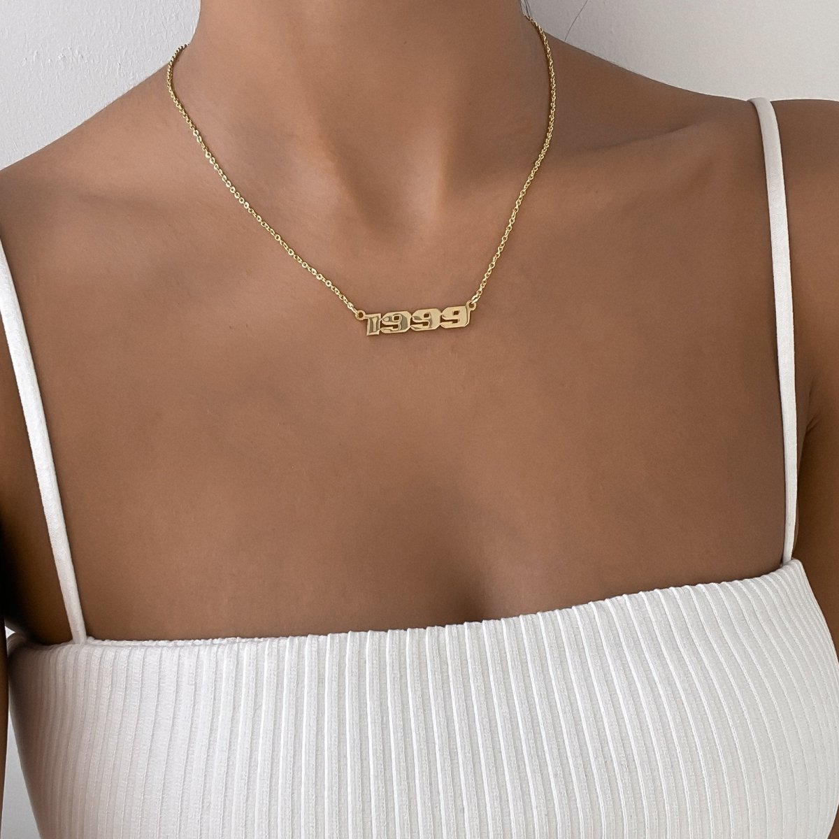 Birth Year Action Necklace - ISMI JEWELS
