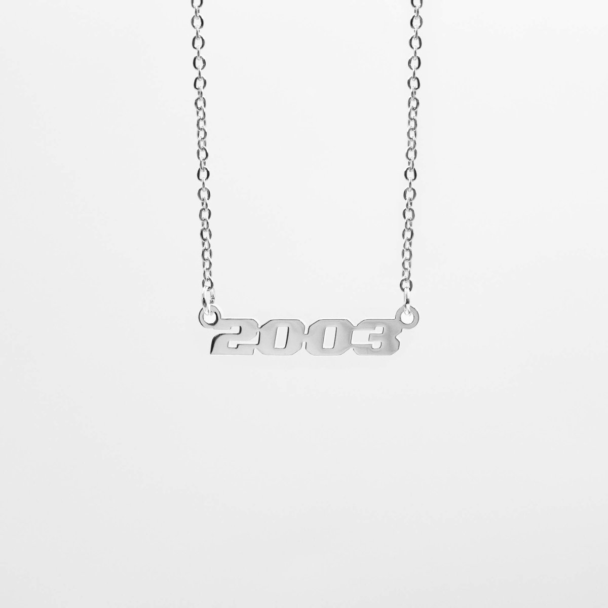 Birth Year Action Necklace - ISMI JEWELS