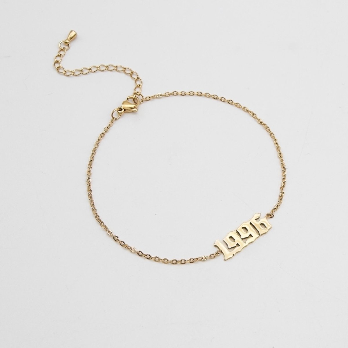 Birth Year Anklet - ISMI JEWELS
