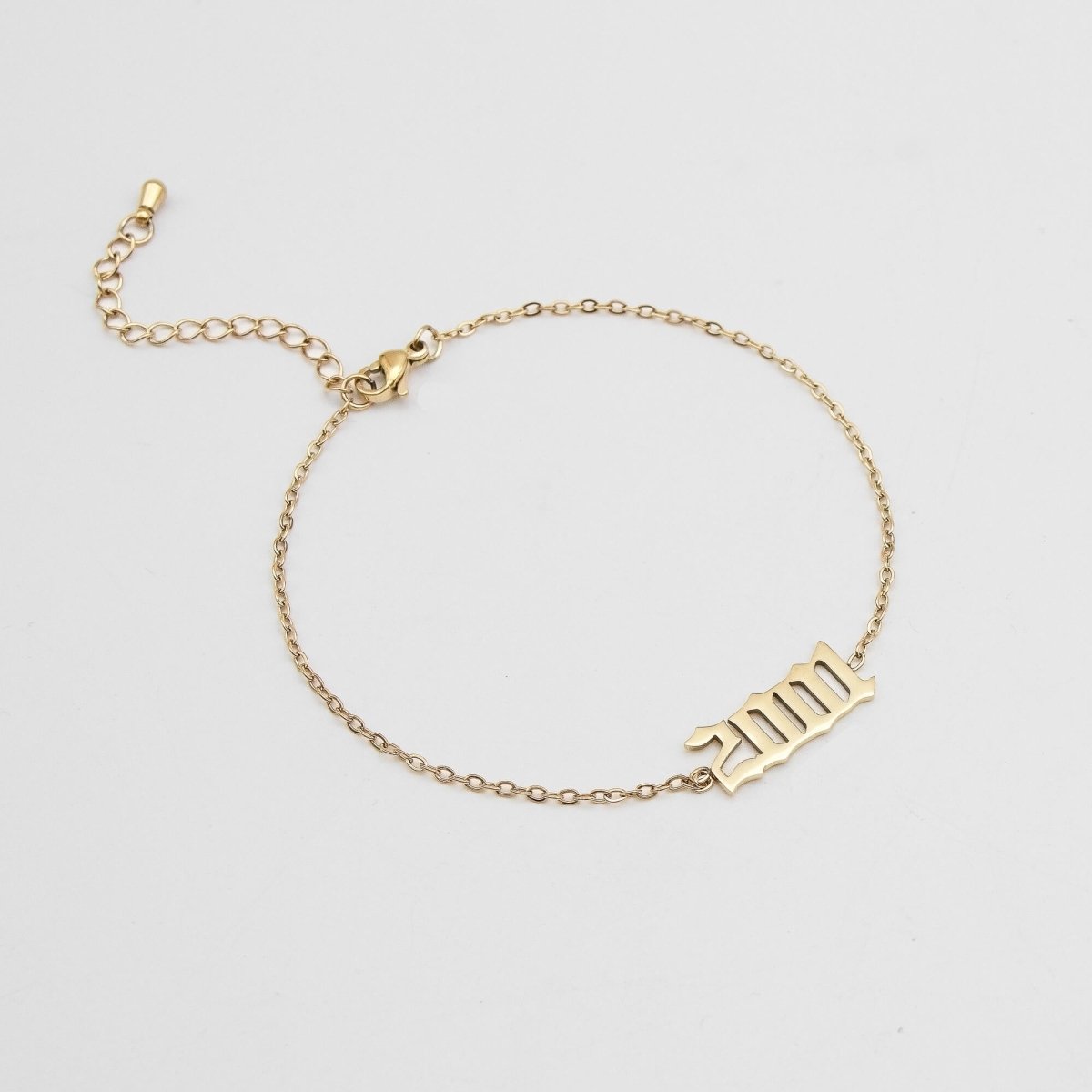Birth Year Anklet - ISMI JEWELS