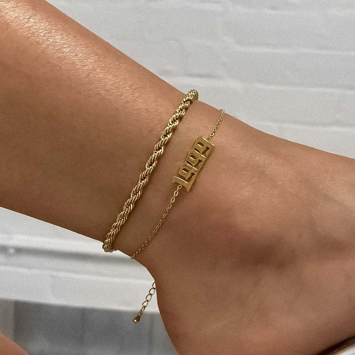 Birth Year Anklet - ISMI JEWELS
