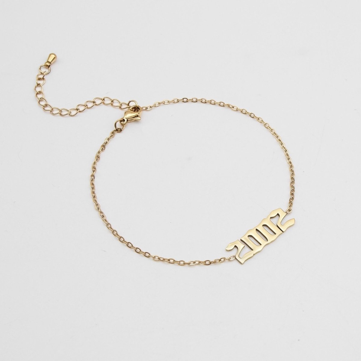 Birth Year Anklet - ISMI JEWELS