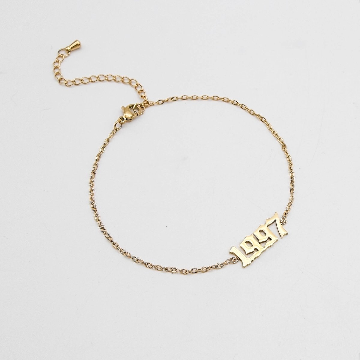 Birth Year Anklet - ISMI JEWELS