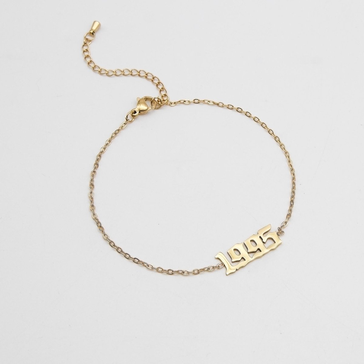 Birth Year Anklet - ISMI JEWELS