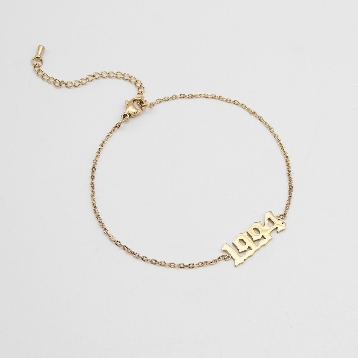 Birth Year Anklet - ISMI JEWELS