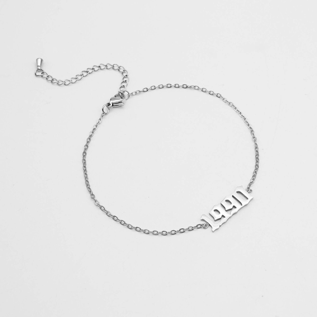 Birth Year Anklet - ISMI JEWELS