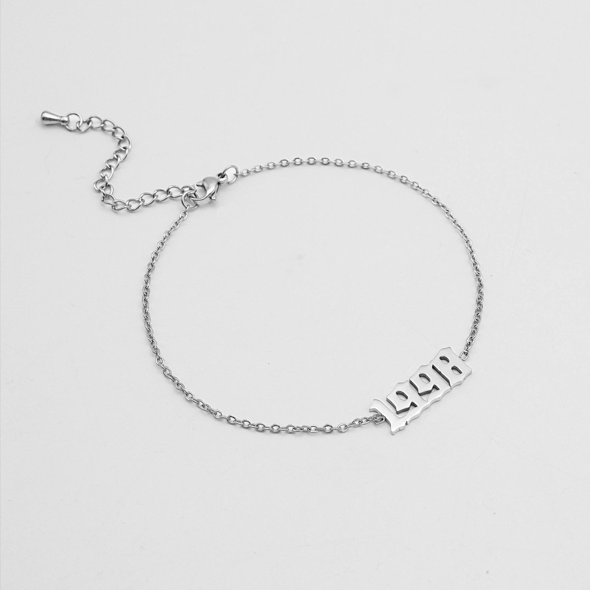 Birth Year Anklet - ISMI JEWELS