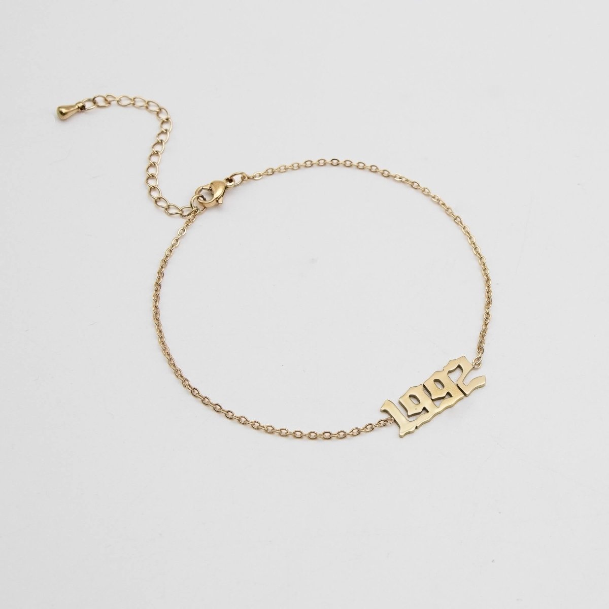 Birth Year Anklet - ISMI JEWELS