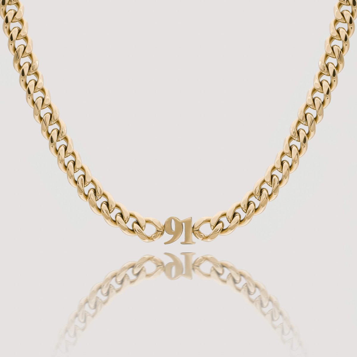 Birth Year Choker Necklace - ISMI JEWELS