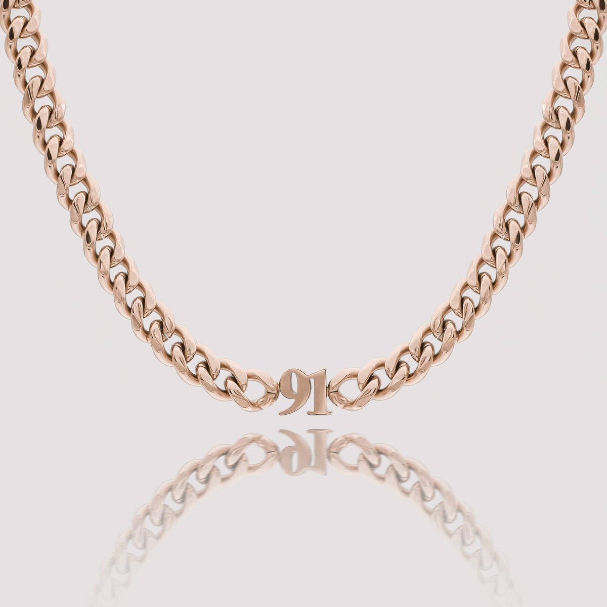 Birth Year Choker Necklace - ISMI JEWELS