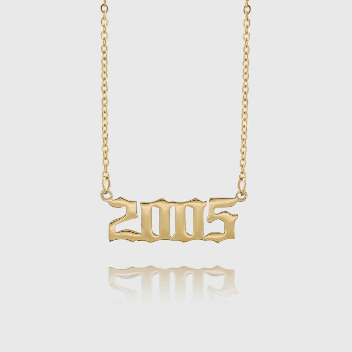 Birth Year Necklace - ISMI JEWELS