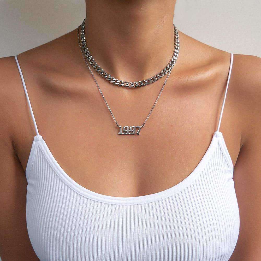 Birth Year Necklace - ISMI JEWELS