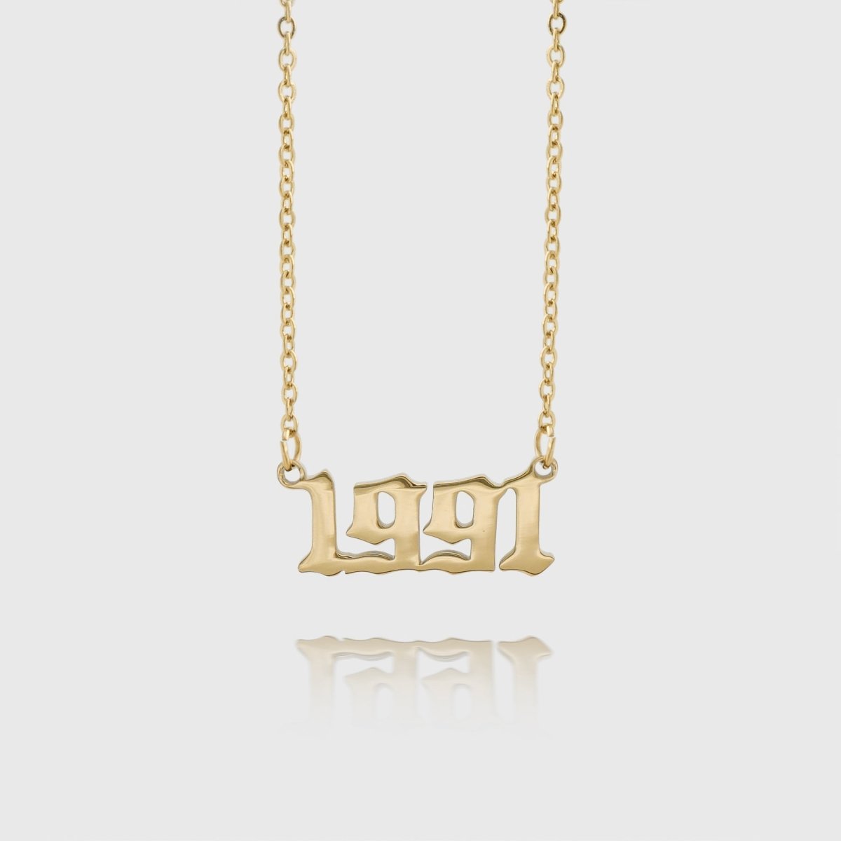 Birth Year Necklace - ISMI JEWELS