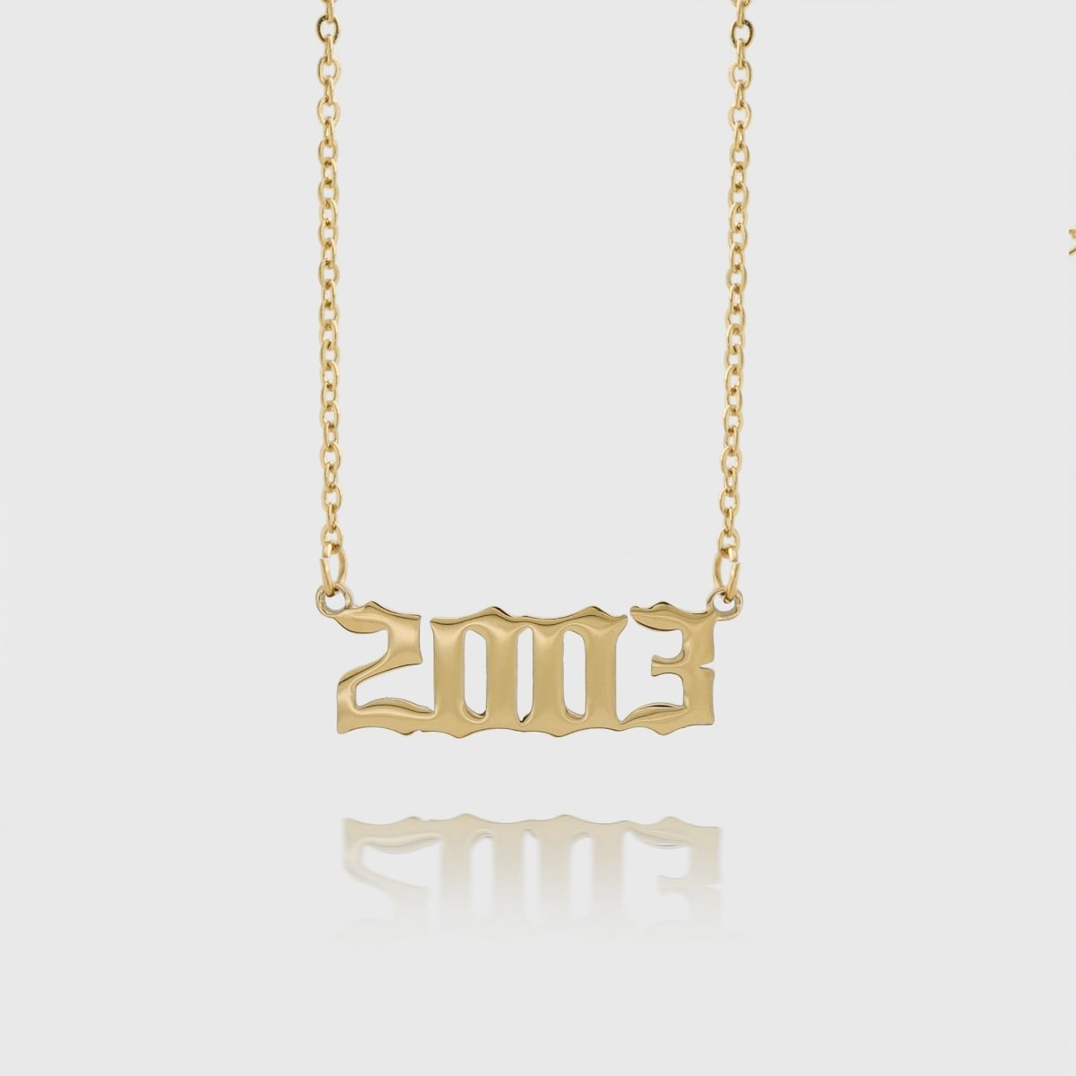 Birth Year Necklace - ISMI JEWELS