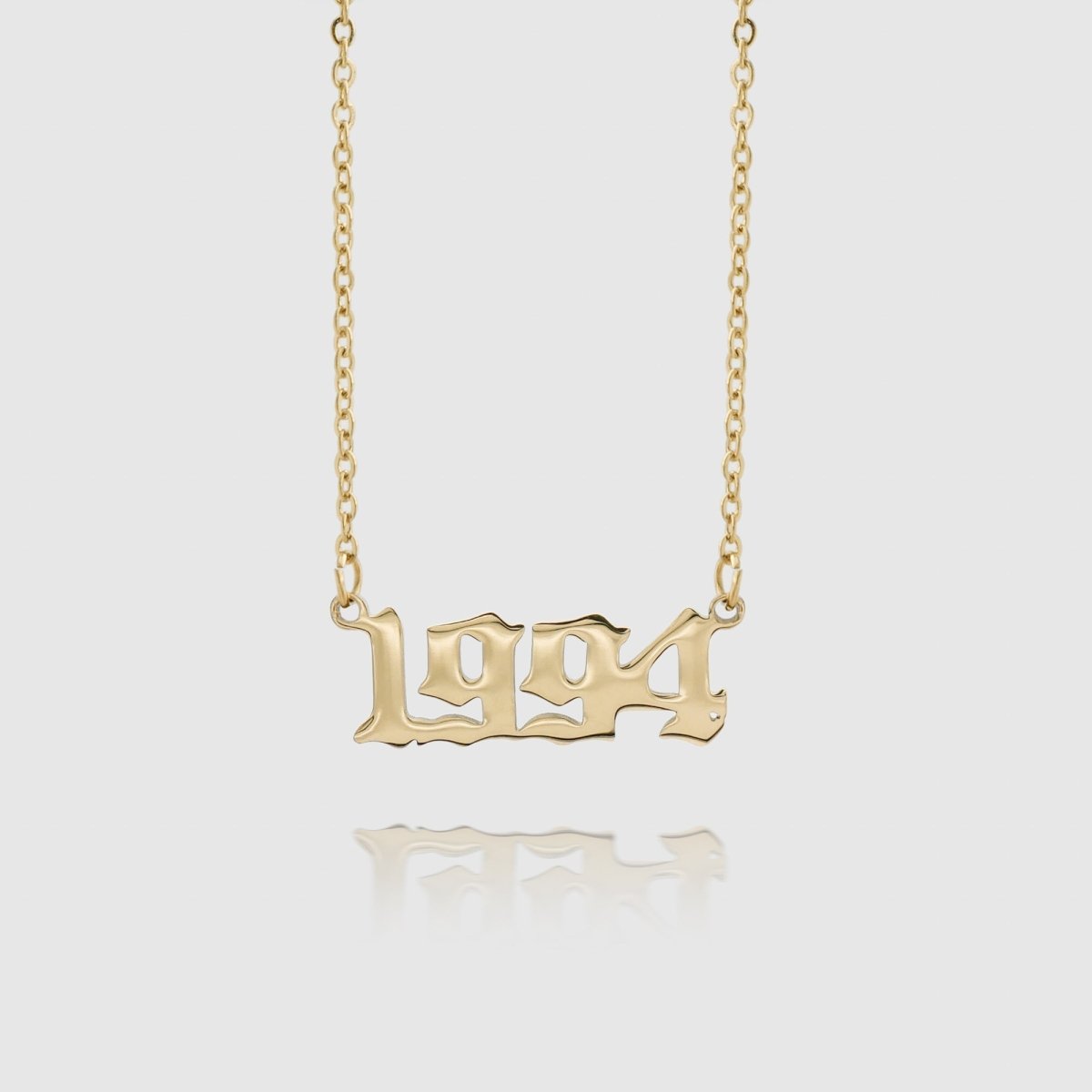 Birth Year Necklace - ISMI JEWELS