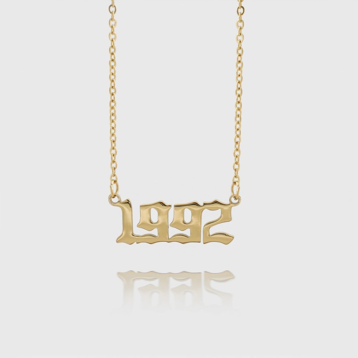 Birth Year Necklace - ISMI JEWELS