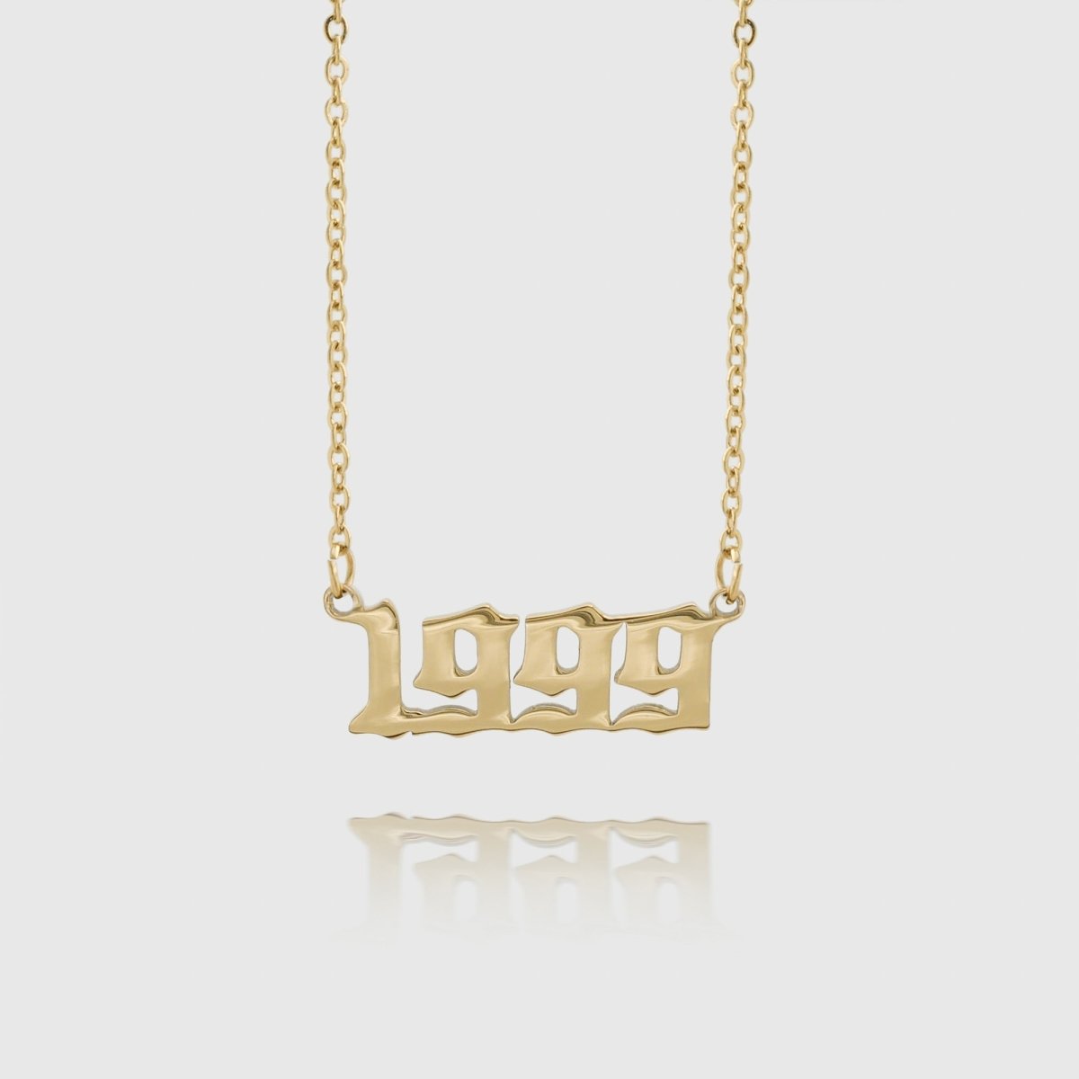 Birth Year Necklace - ISMI JEWELS