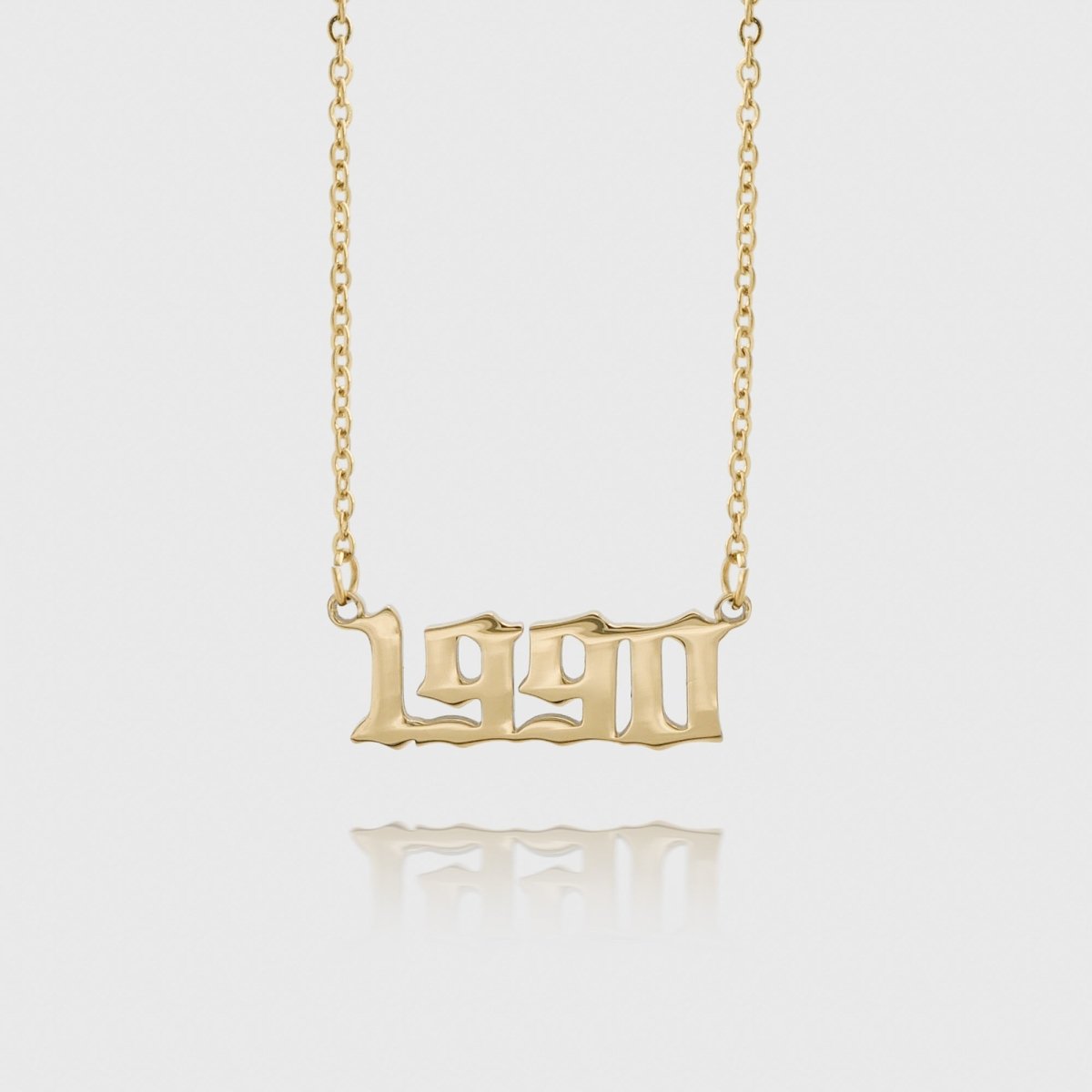 Birth Year Necklace - ISMI JEWELS