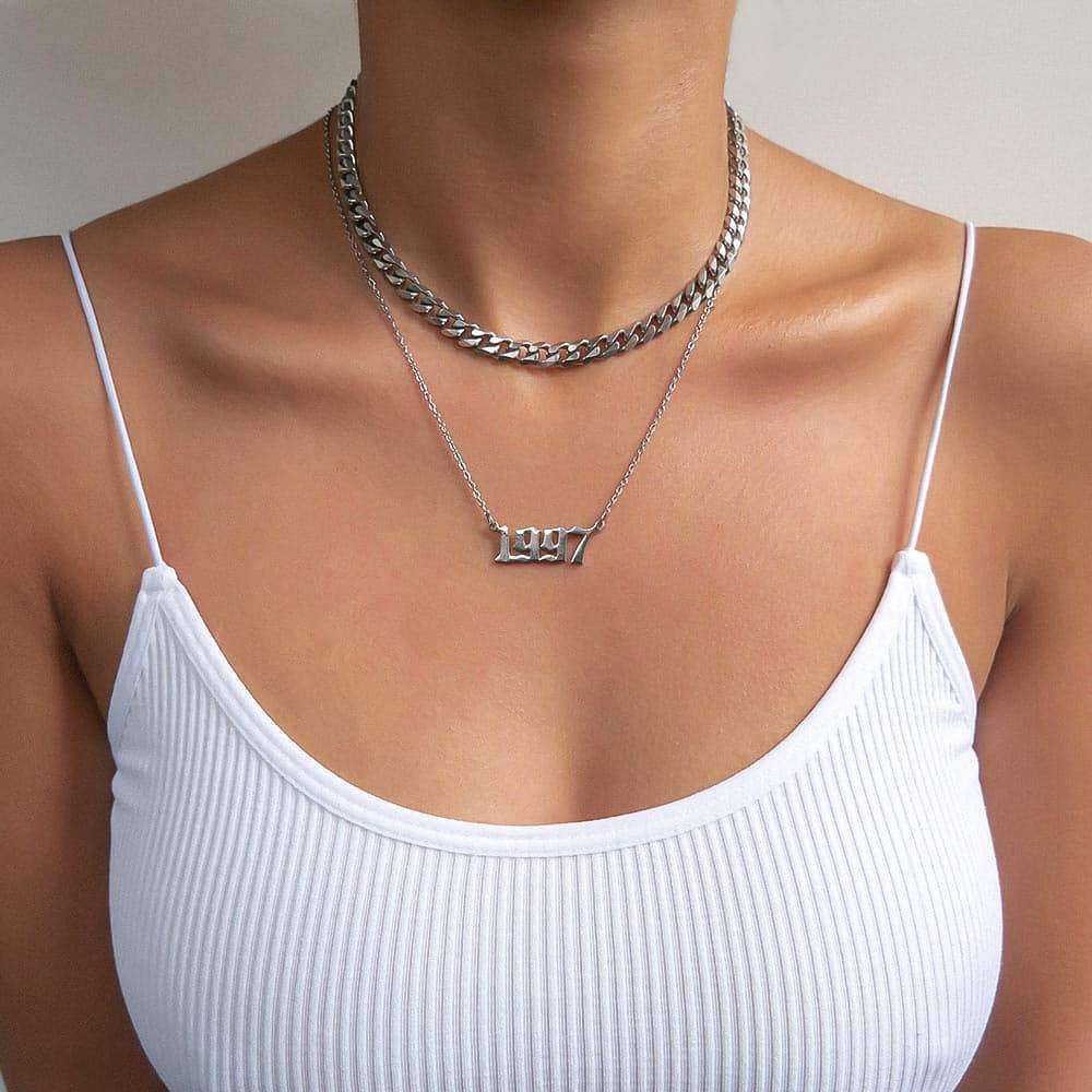 Birth-Year Necklace (Custom) - ISMI JEWELS