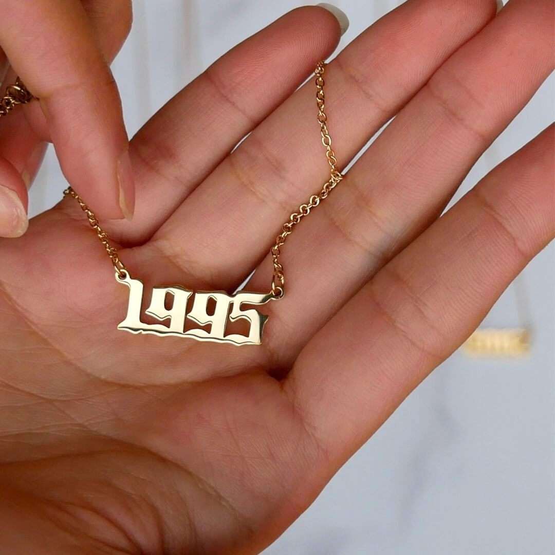 Birth-Year Necklace (Custom) - ISMI JEWELS