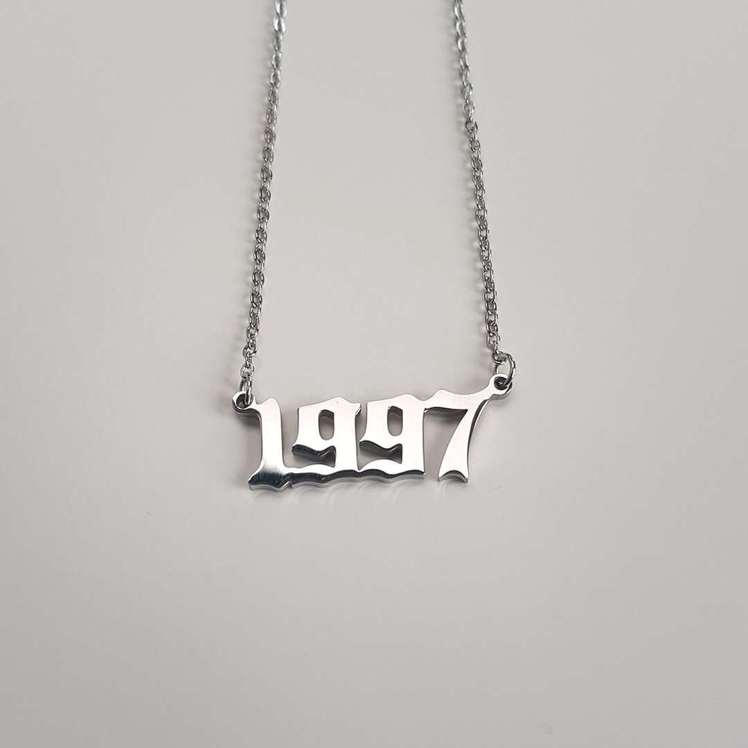 Birth-Year Necklace (Custom) - ISMI JEWELS