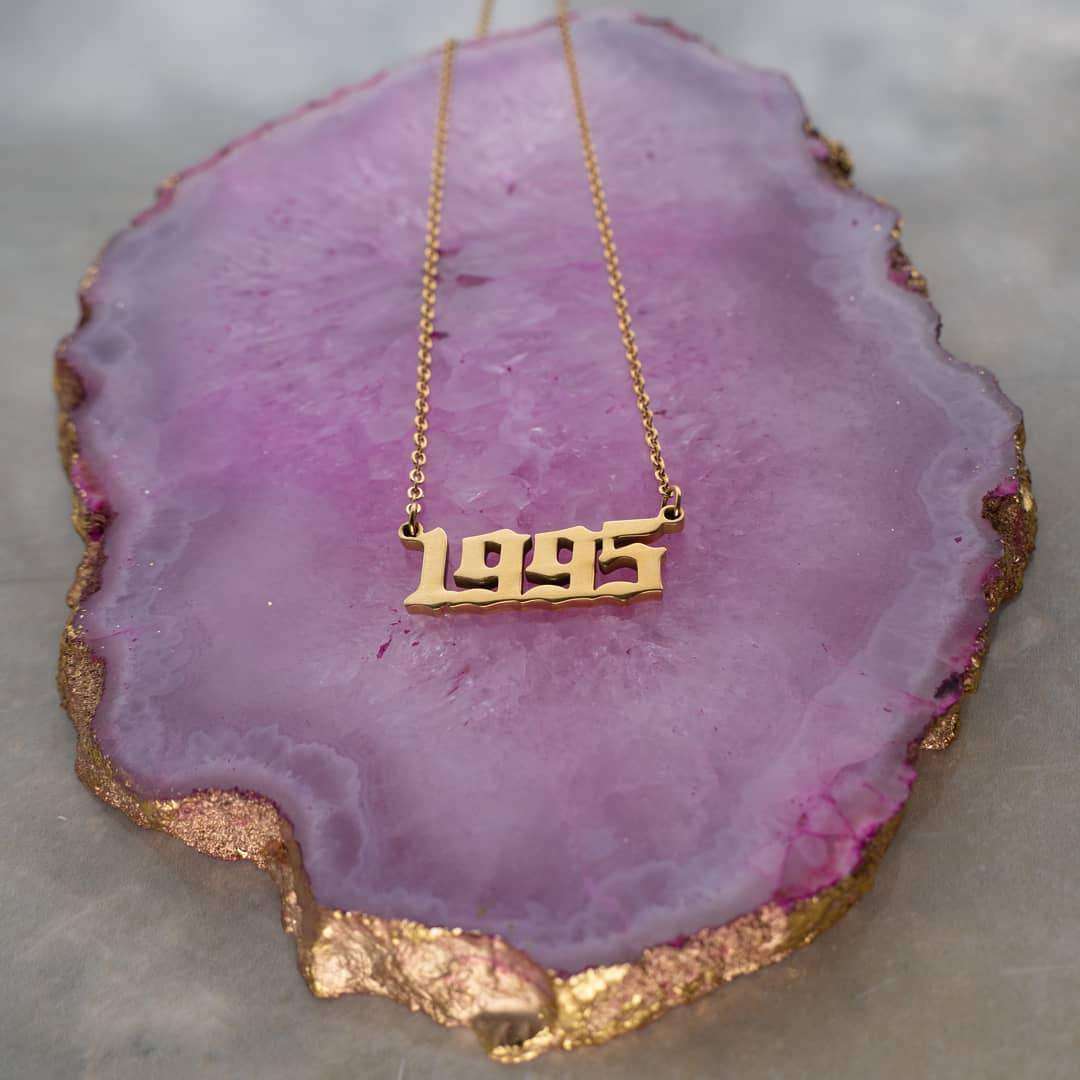 Birth-Year Necklace (Custom) - ISMI JEWELS
