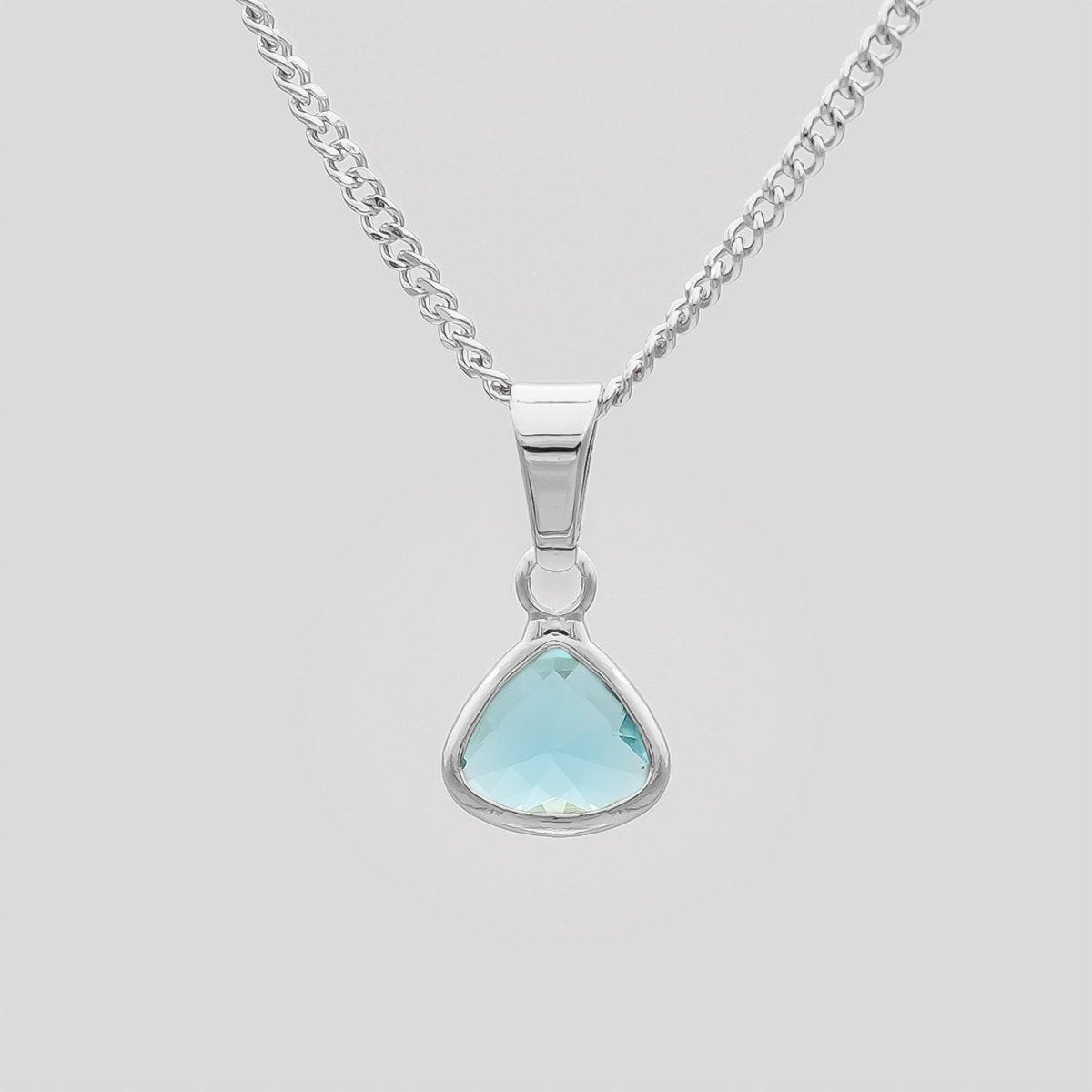 Birthstone Pendant Necklace - ISMI JEWELS