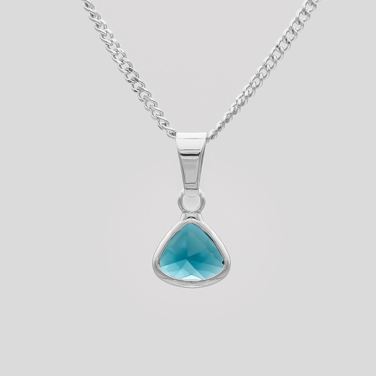 Birthstone Pendant Necklace - ISMI JEWELS