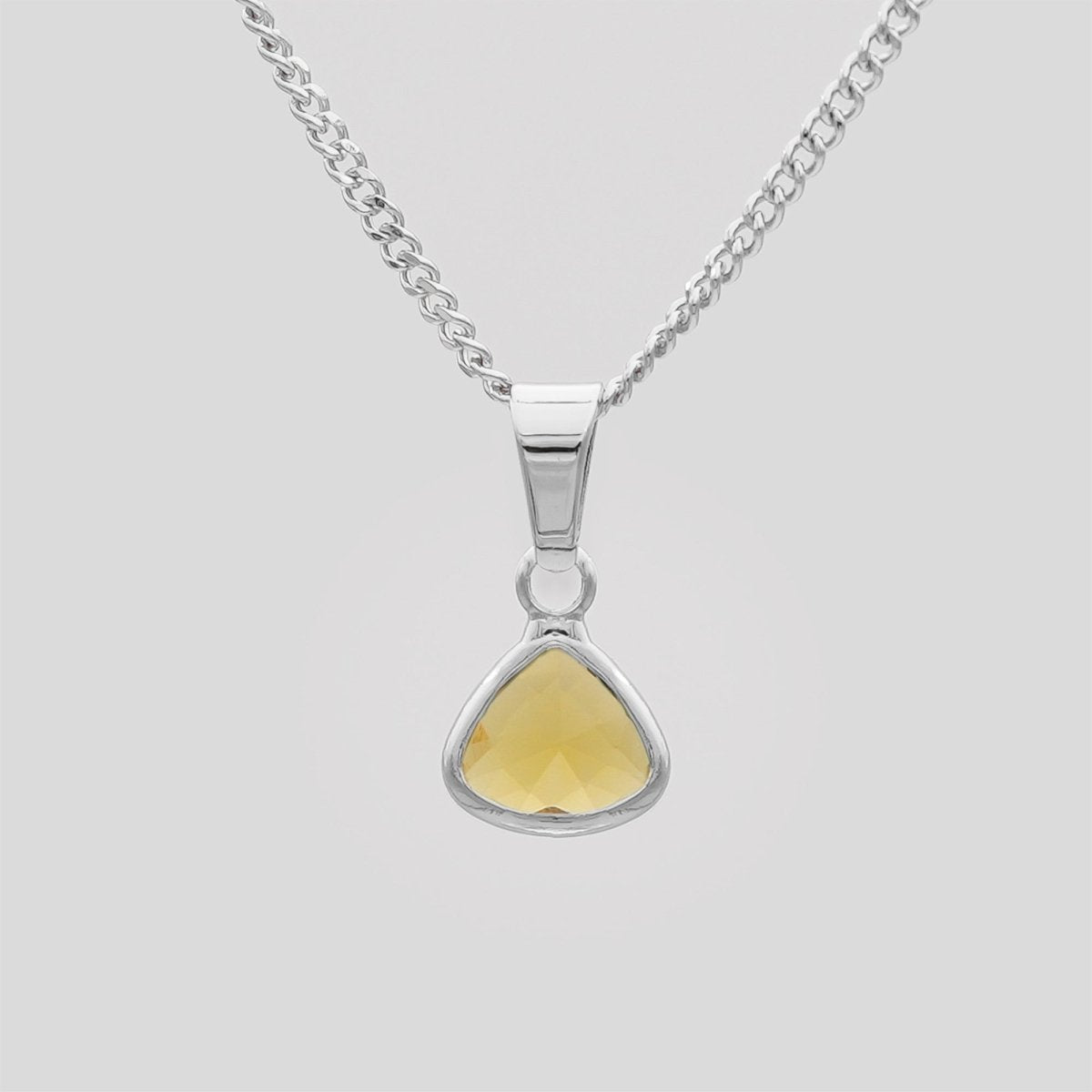 Birthstone Pendant Necklace - ISMI JEWELS