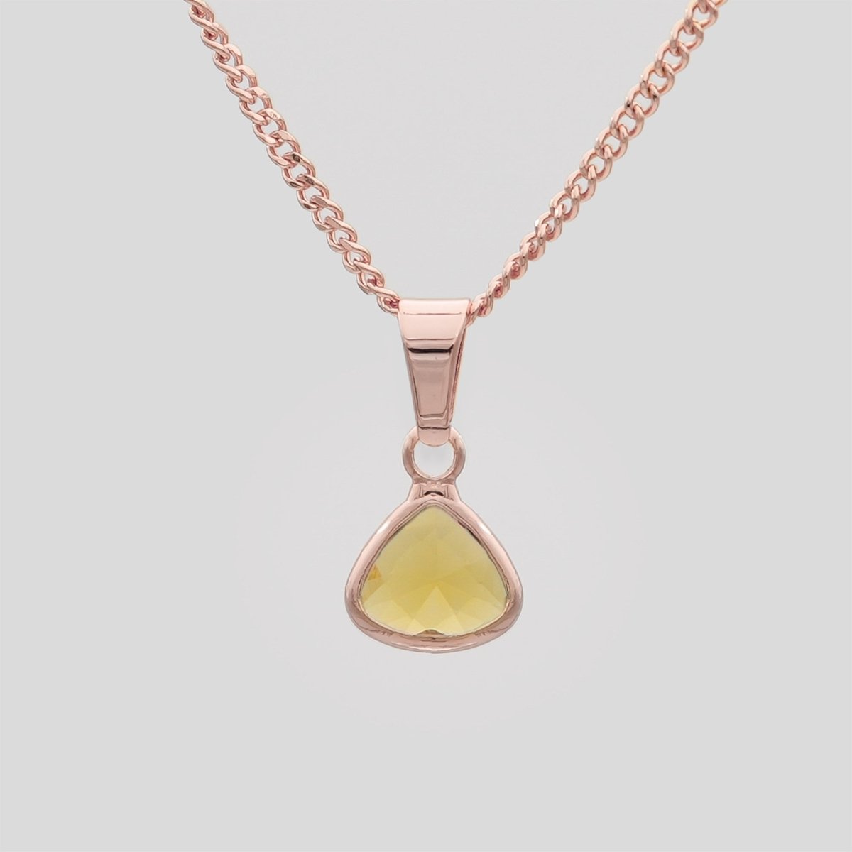 Birthstone Pendant Necklace - ISMI JEWELS