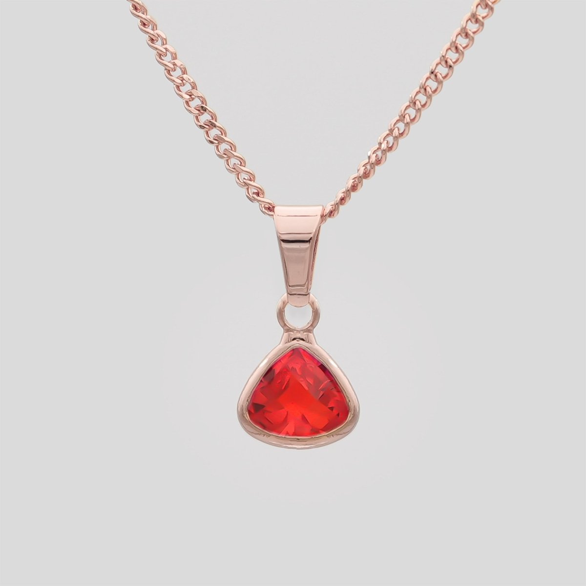 Birthstone Pendant Necklace - ISMI JEWELS