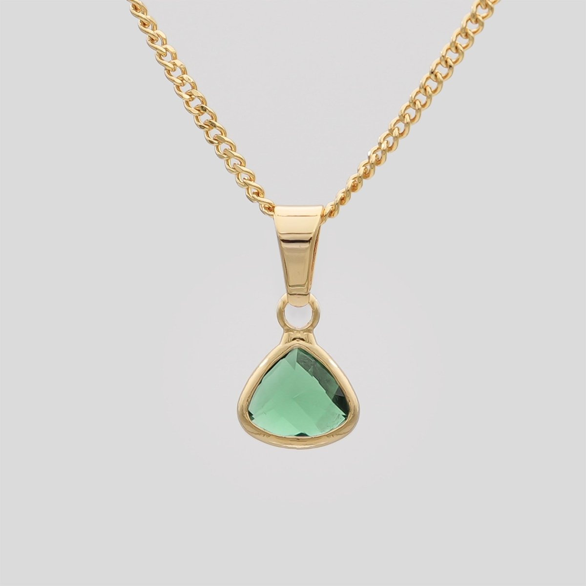 Birthstone Pendant Necklace - ISMI JEWELS