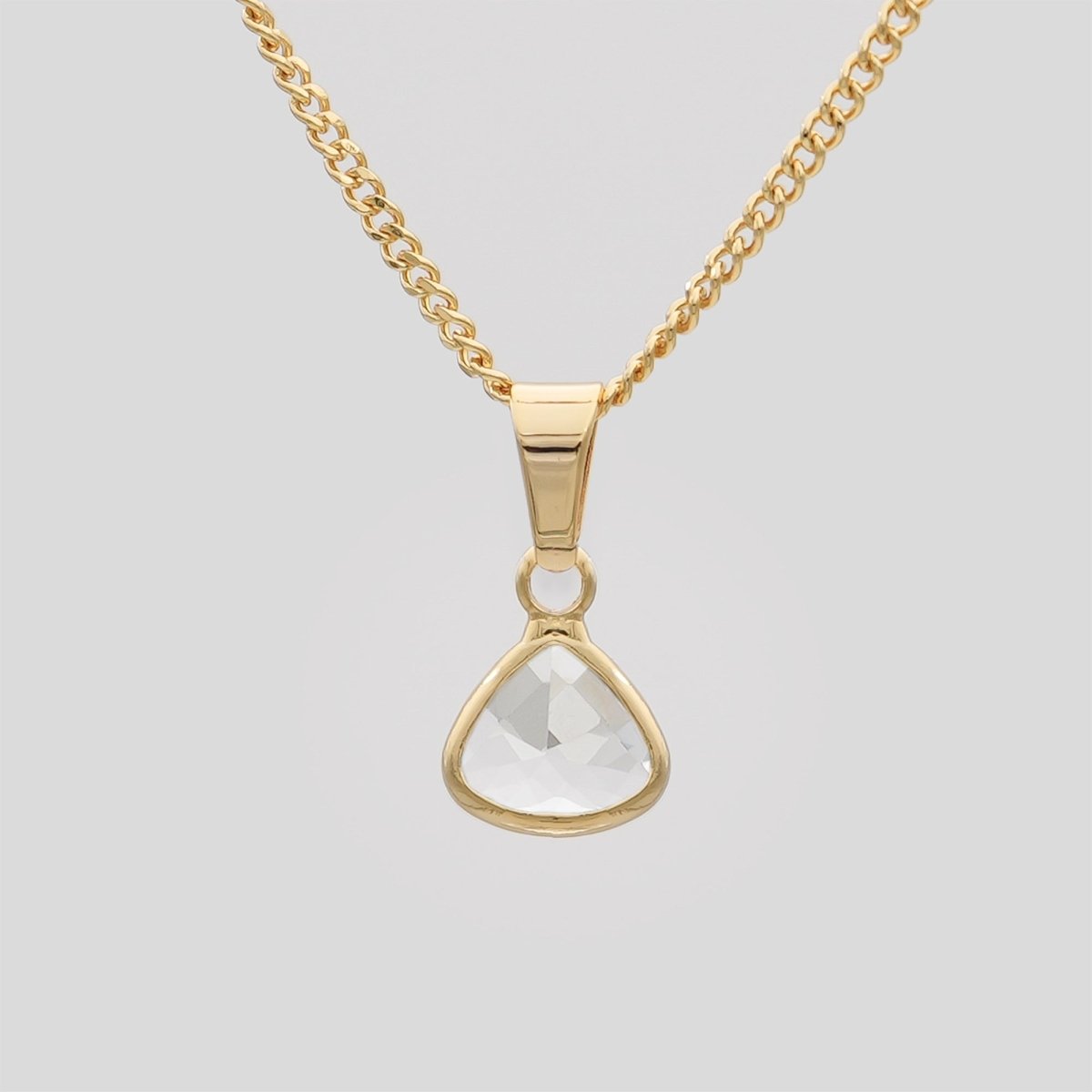 Birthstone Pendant Necklace - ISMI JEWELS