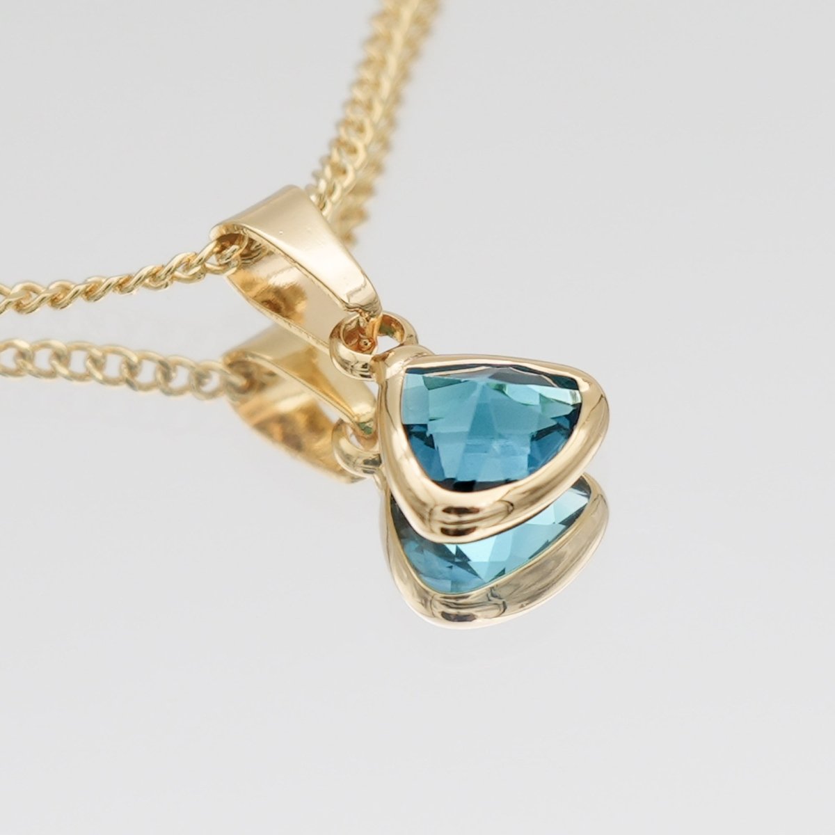 Birthstone Pendant Necklace - ISMI JEWELS