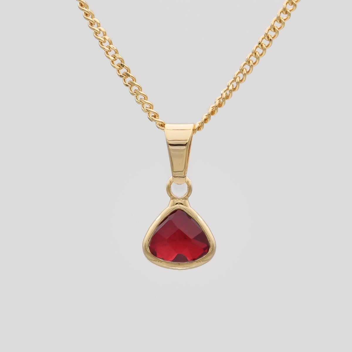 Birthstone Pendant Necklace - ISMI JEWELS