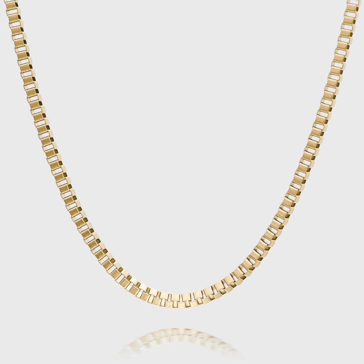 Box Chain Necklace | Gold - ISMI JEWELS